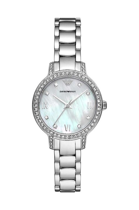 Ρολόι Emporio Armani AR11484 χρώμα: ασημί