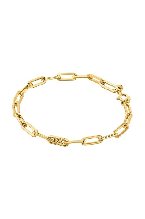 Βραχιόλι από επιχρυσωμένο ασήμι Michael Kors MKC174400710