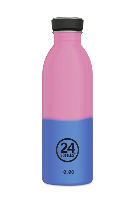 Μπουκάλι 24bottles Urban Bottle 500ml REactive Pink/Blue χρώμα: ροζ, Urban.050.Reactive.pink