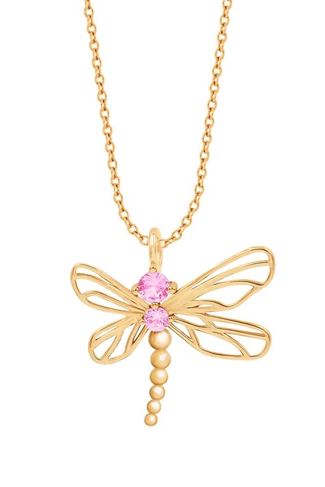 Επιχρυσωμένο κολιέ Lilou Dragonfly A03/MARKET/ANS/215