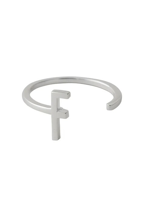 Ασημένιο δαχτυλίδι Design Letters 90601001F
