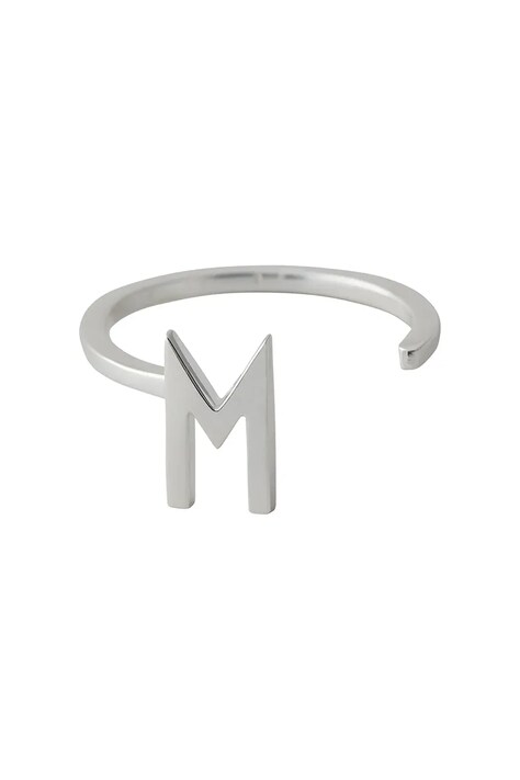 Δαχτυλίδι από επιχρυσωμένο ασήμι Design Letters 90601001M