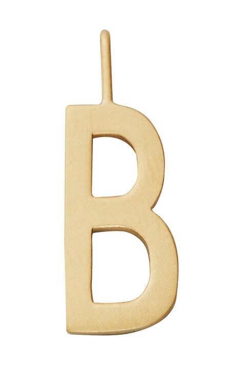 Επιχρυσωμένο ασημένιο μενταγιόν Design Letters 90201544B