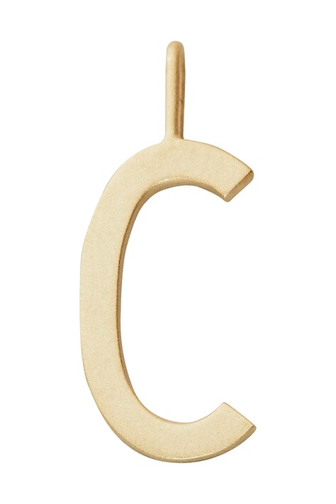 Επιχρυσωμένο ασημένιο μενταγιόν Design Letters 90201544C
