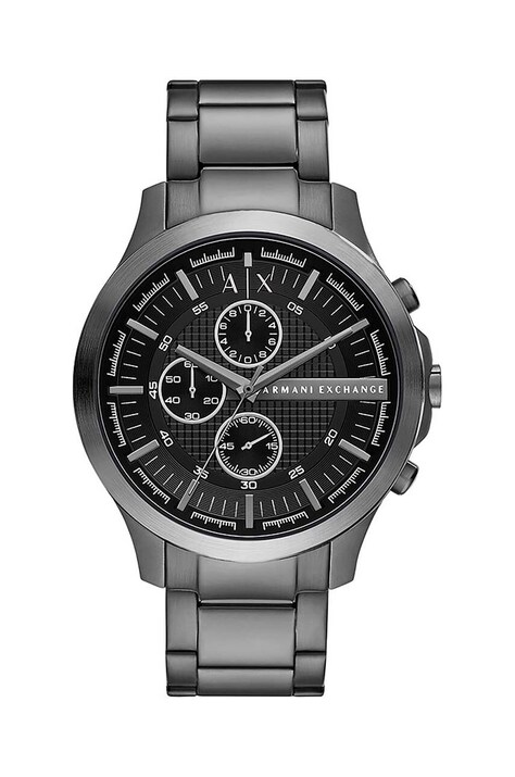 Ρολόι Armani Exchange χρώμα: μαύρο