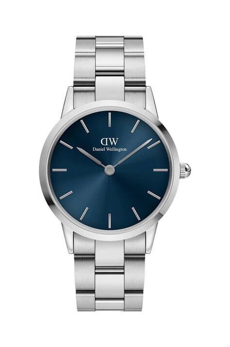 Ρολόι Daniel Wellington Iconic Link Arctic 36 χρώμα: ασημί