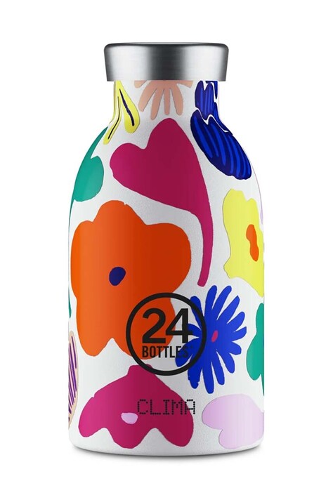 Θερμός 24bottles Clima Bottle 330ml Acqua Fiorita Clima.Bttl.330.Acq.Fio