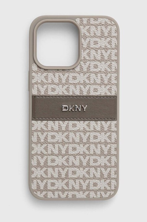 Θήκη κινητού Dkny iPhone 15 Pro Max 6.7 χρώμα: γκρι, DKHCP15XPRTHSLE