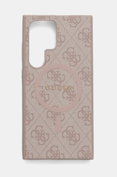 Θήκη κινητού Guess S24 Ultra S928 χρώμα: ροζ, GUHMS24LG4GFRP