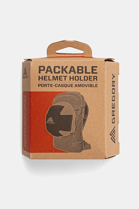 Θήκη κράνους Gregory χρώμα: μαύρο, PACKABLE.HELMET.HOLDER