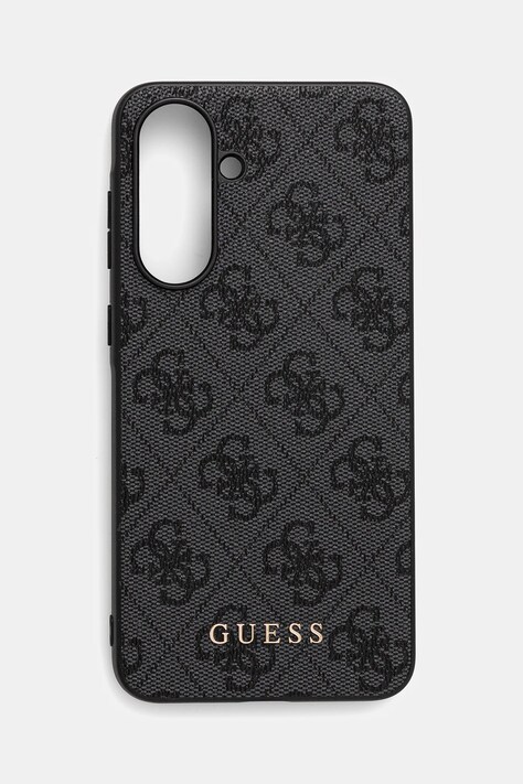 Θήκη κινητού Guess Samsung Galaxy A56 χρώμα: μαύρο, GUHCSA56G4GFGR