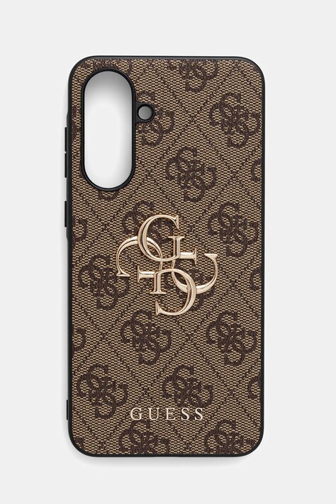 Θήκη κινητού Guess Samsung Galaxy A36 χρώμα: καφέ, GUHCSA364GMGBR