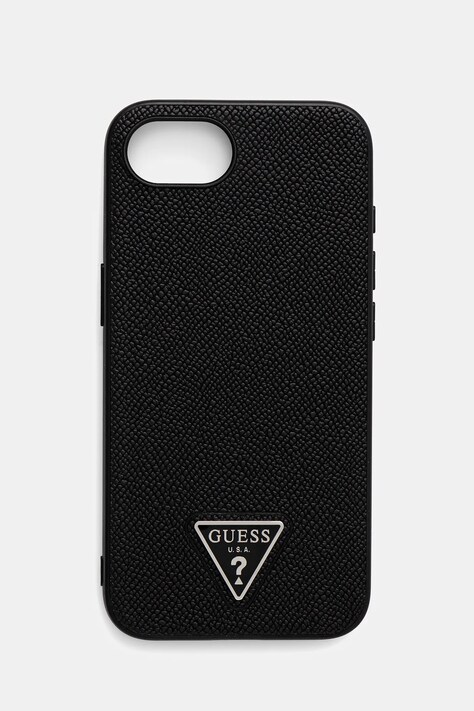 Θήκη κινητού Guess iPhone 16e χρώμα: μαύρο, GUHMPSE4PGTSPSK