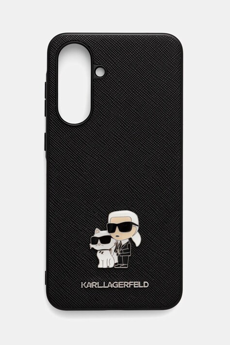 Θήκη κινητού Karl Lagerfeld Samsung Galaxy A36 χρώμα: μαύρο, KLHCSA36PSAKCMPK