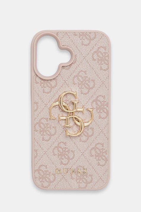Θήκη κινητού Guess iPhone 16 χρώμα: ροζ, GUHCP16S4GMGPI