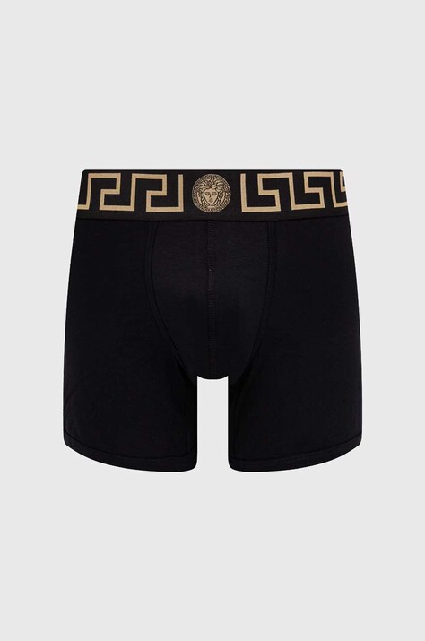 Μποξεράκια Versace χρώμα: μαύρο, AU10028 1A10011