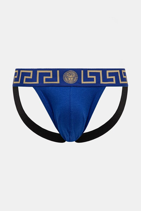Εσώρουχο jockstrap Versace χρώμα: μπλε, AUU01017 1A10011