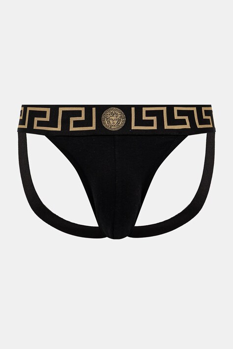 Εσώρουχο jockstrap Versace χρώμα: μαύρο, AUU01017 1A10011