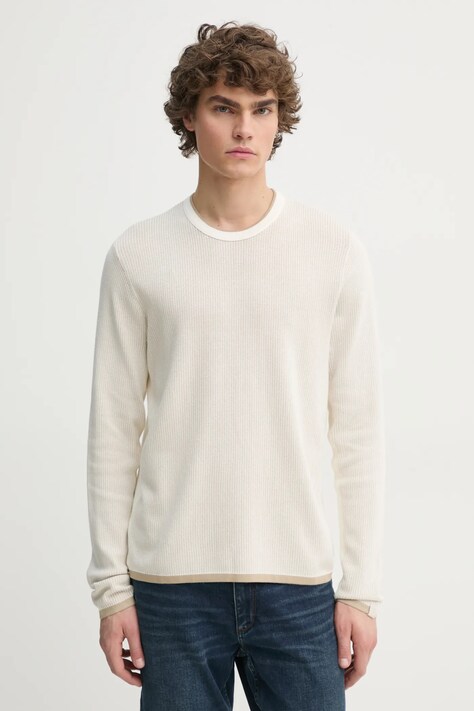 Πουλόβερ Rag & Bone χρώμα: μπεζ, MBS23S011UC11