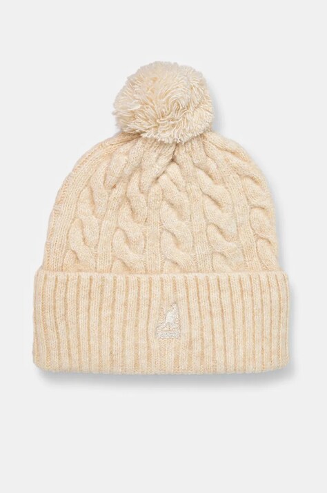 Καπέλο Kangol POMPOM χρώμα: μπεζ, K4460SM.CH120