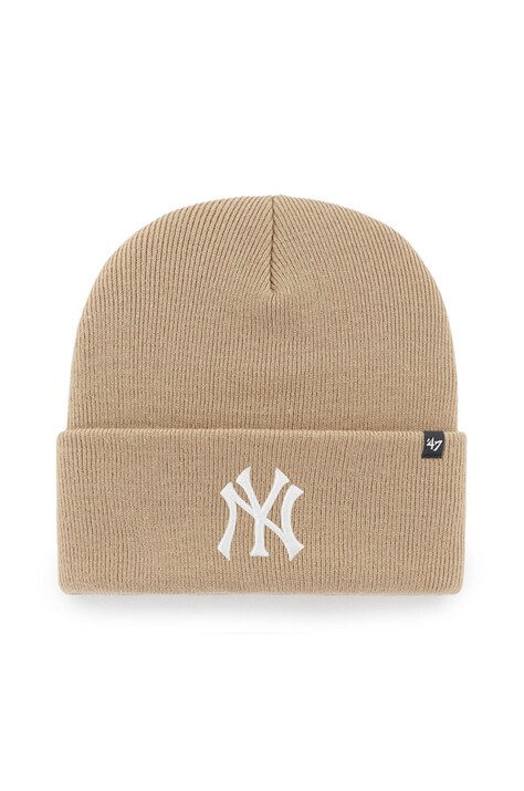 Σκούφος 47 brand MLB New York Yankees χρώμα: κίτρινο B-HYMKR17ACE-KHB