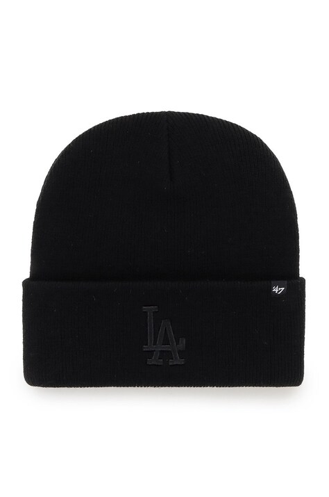 Σκούφος 47 brand MLB Los Angeles Dodgers χρώμα: μαύρο B-HYMKR12ACE-BKB