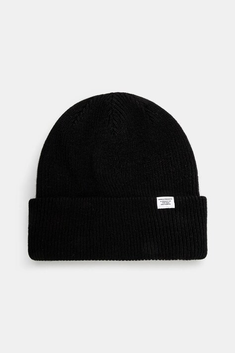 Μάλλινο σκουφί Norse Projects Czapka Norse Projects Norse Beanie N95-0569 9999 χρώμα: μαύρο