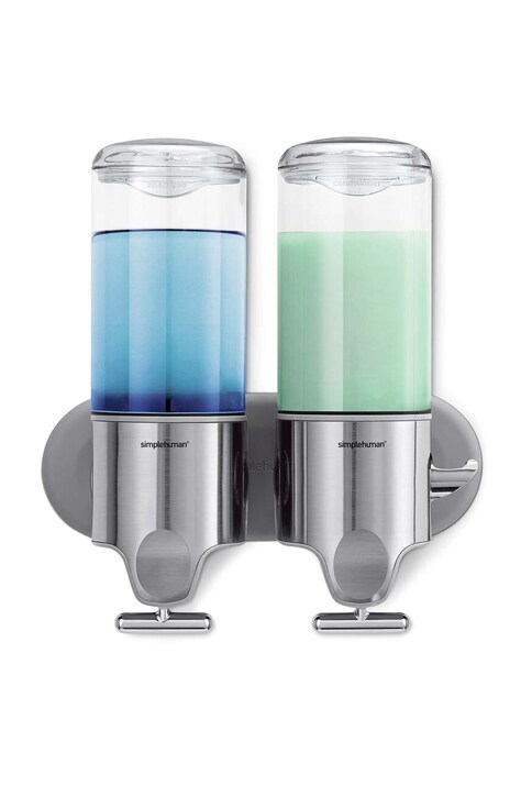 Dispenser τοίχου για ντους Simplehuman Double Shower Dispenser