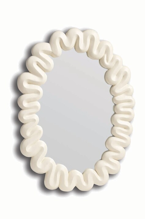 Καθρέφτης τοίχου &k amsterdam Mirror Dribble White