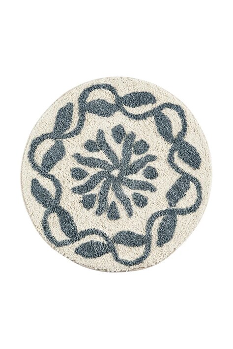 Χαλί μπάνιου Madam Stoltz Round Tufted χρώμα: πολύχρωμο