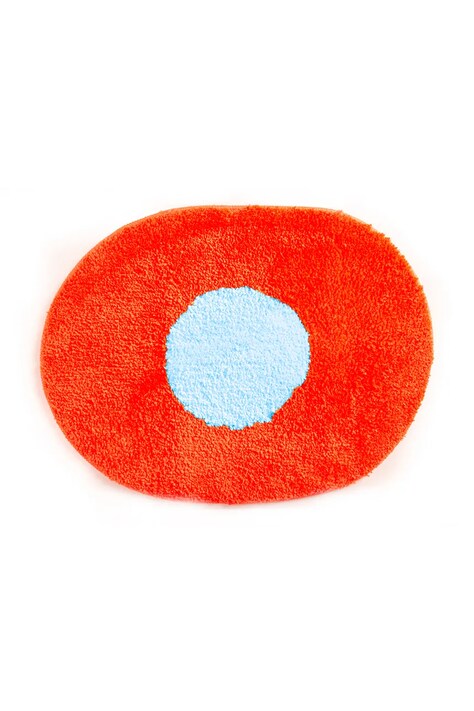 Χαλί μπάνιου Helio Ferretti Orange 60 x 45 cm χρώμα: πορτοκαλί