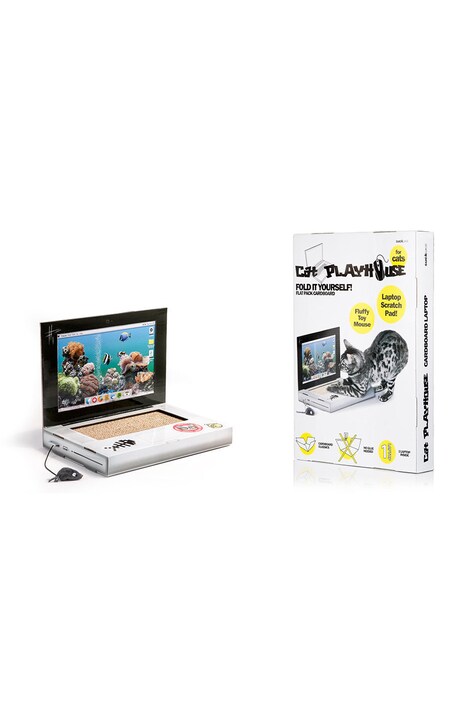 Luckies of London δέντρο γάτας Scratch Laptop