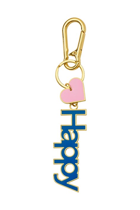 Μπρελόκ Design Letters Key ring & Bag tag χρώμα: πολύχρωμο