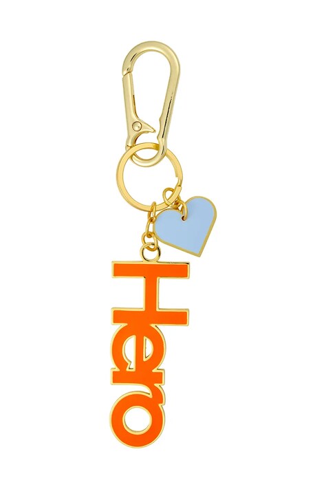 Μπρελόκ Design Letters Key ring & Bag tag χρώμα: πολύχρωμο