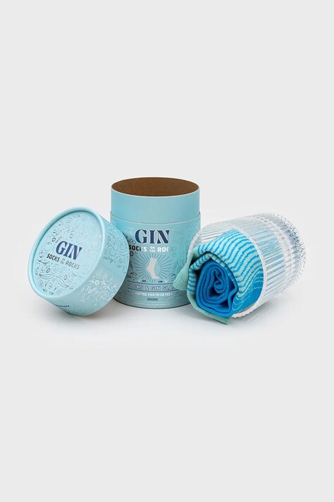 Κάλτσες Luckies of London Gin Socks χρώμα: πολύχρωμο