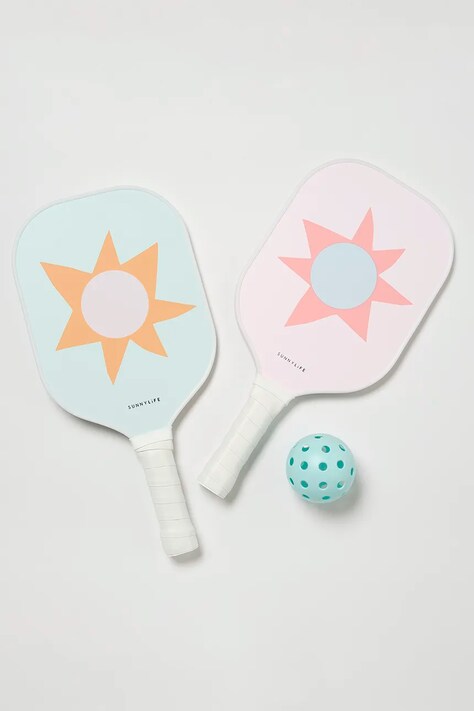 Σετ ρακέτες παραλίας και μπαλάκια SunnyLife Pickleball Set Rio Sun Multi χρώμα: πολύχρωμο