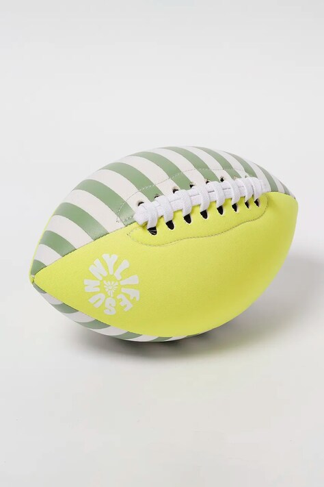 Μπάλα SunnyLife Neoprene Football Tides Out Citrus χρώμα: πολύχρωμο