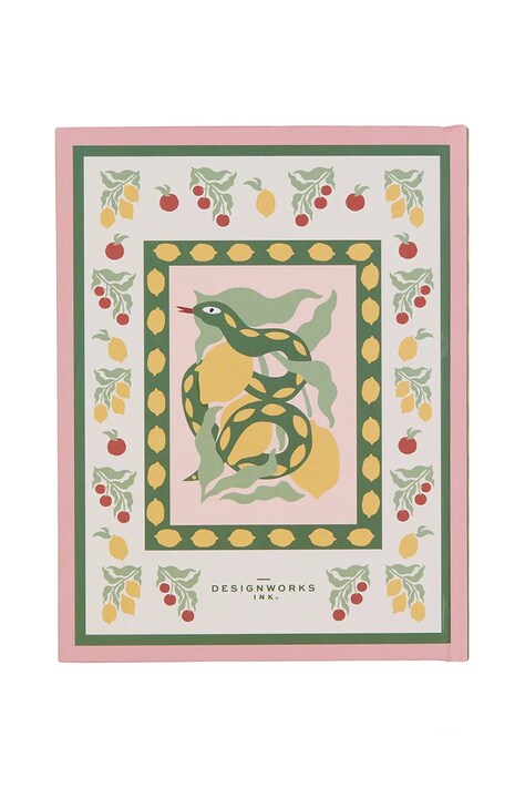 Σημειωματάριο Designworks Ink A Dopo Snake Journal χρώμα: πολύχρωμο