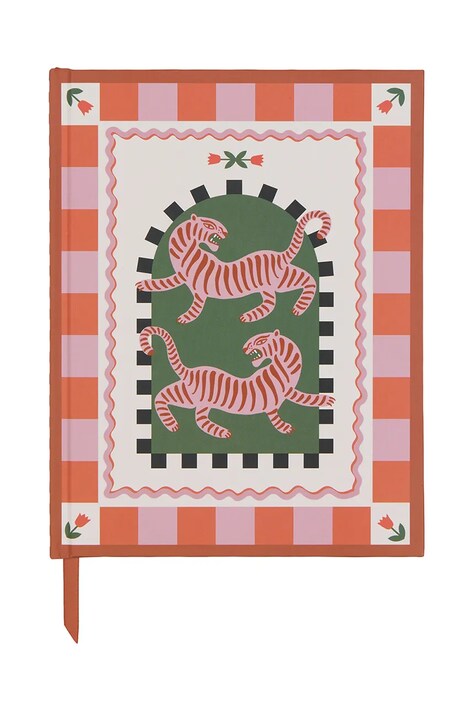 Σημειωματάριο Designworks Ink A Dopo Tiger Journal χρώμα: πολύχρωμο