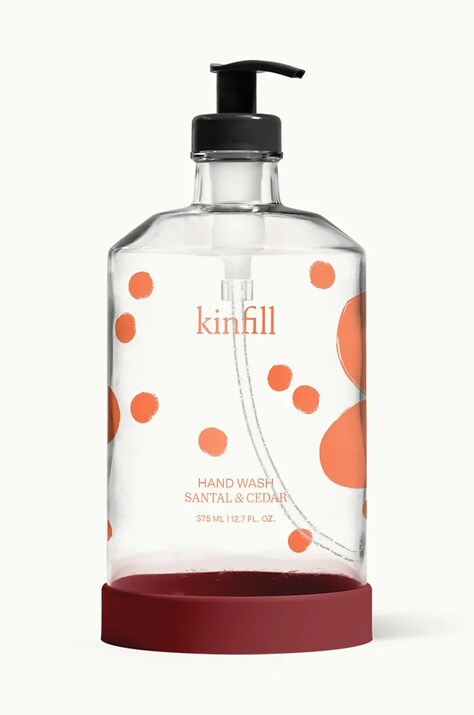 Τζελ πλυσίματος χεριών Kinfill Santal & Cedar 375 ml