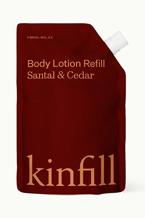 Αναπλήρωση λοσιόν σώματος Kinfill Santal & Cedar 500 ml