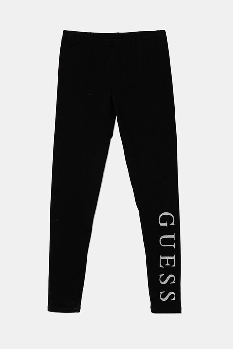 Παιδικά κολάν Guess χρώμα: μαύρο, J93B11 J1314