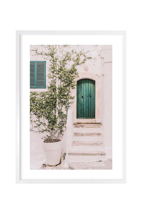 Διακοσμητικό τοίχου σε κορνίζα home & lifestyle χρώμα: πολύχρωμο