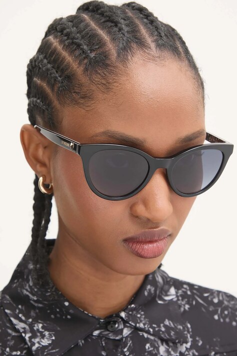 Γυαλιά ηλίου Love Moschino χρώμα: μαύρο, MOL079/S