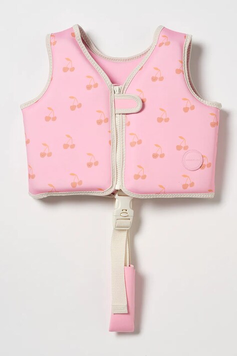Παιδικό γιλέκο κολύμβησης SunnyLife Cotton Candy Cherry 2-3 years χρώμα: ροζ
