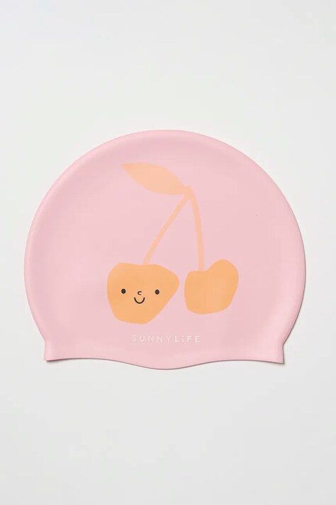 Παιδικό σκουφάκι κολύμβησης SunnyLife Cotton Candy χρώμα: ροζ