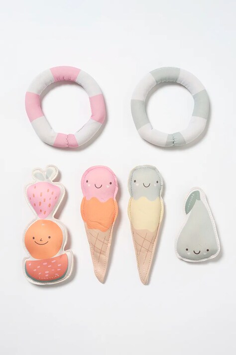 Σετ παιχνιδιών κολύμβησης για παιδιά SunnyLife Cotton Candy Multi 6-pack χρώμα: πολύχρωμο