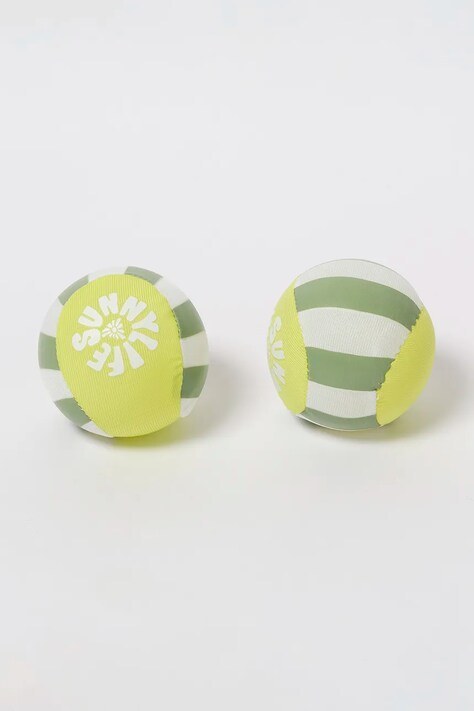Μπάλα θαλάσσης SunnyLife Skim Ball Set Tides Out Citrus 2-pack χρώμα: πολύχρωμο