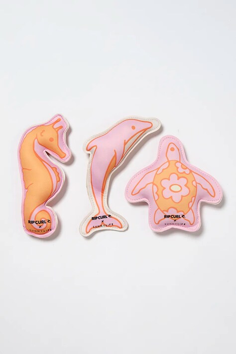 Σετ παιχνιδιών κολύμβησης για παιδιά SunnyLife Ocean Magic Pink x Rip Curl 3-pack χρώμα: πολύχρωμο