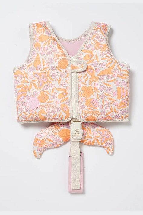 Παιδικό γιλέκο κολύμβησης SunnyLife Ocean Magic Pink x Rip Curl 2-3 years χρώμα: πολύχρωμο